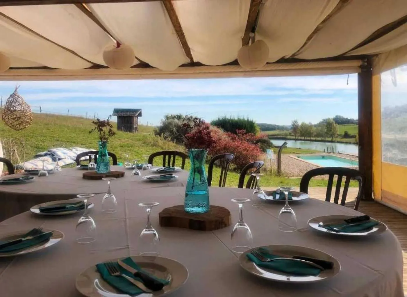 Holiday home Cabane 4 Etoiles - Piscine - Eed0Ad Estipouy France