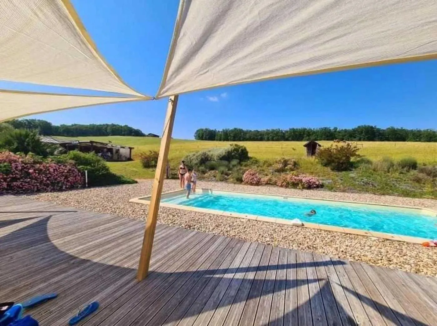 Holiday home Cabane 4 Etoiles - Piscine - Eed0Ad Estipouy France